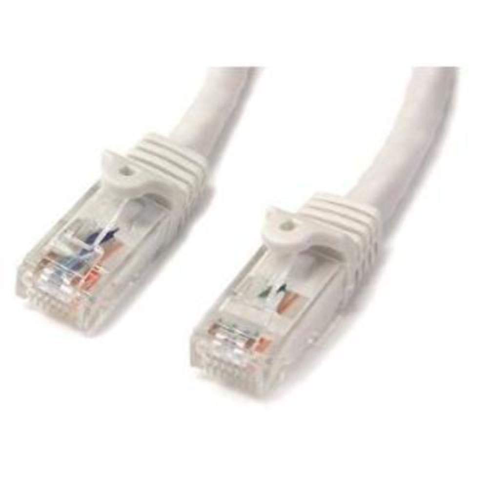 StarTech.com 3m CAT6 Ethernet Cable - White CAT 6 Gigabit Ethernet